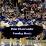 Duke Cheerleader Turning Heads